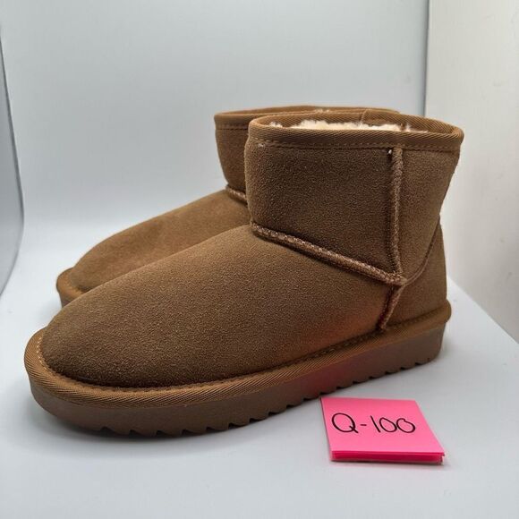 CUSHIONAIRE Cozy Boot 5 CHESTNUT - Picture 3 of 7